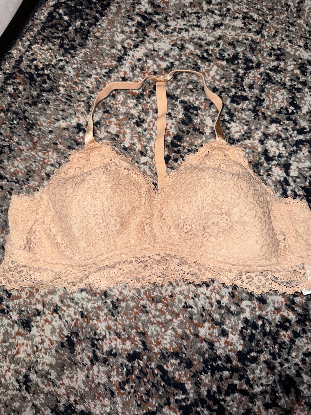 Lace Bralette in Nude - Women's Intimates